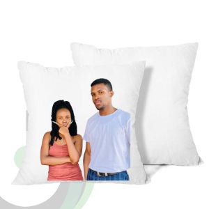 White Cushion - Personalized