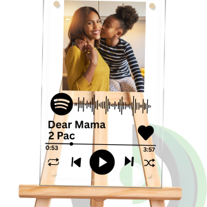 A5 Music Glass(Perspex) Frame