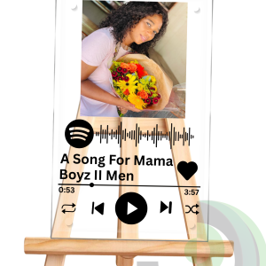 A4 Music Glass(Perspex) Frame