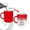 Red Colour Changing Mug
